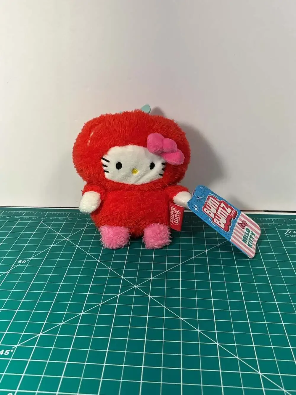 BumBumz Hello Kitty FruitBumz Apple 4.5-Inch Plush